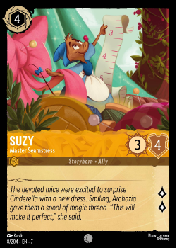 Suzy - Master Seamstress single card from Disney Lorcana