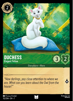 Duchess - Elegant Feline single card from Disney Lorcana