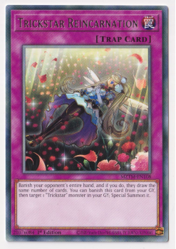 Trickstar Reincarnation (Rare) single card from Yu-Gi-Oh!