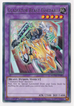 Gladiator Beast Essedarii (Rare) single card from Yu-Gi-Oh!
