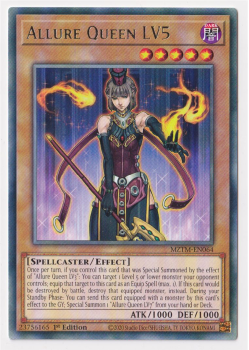 Allure Queen LV5 (Rare) single card from Yu-Gi-Oh!