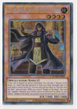 The Man with the Mark (Secret Rare) single card from Yu-Gi-Oh!