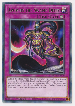 Apophis the Swamp Deity (Rare) single card from Yu-Gi-Oh!