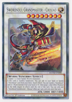 Swordsoul Grandmaster - Chixiao (Rare) single card from Yu-Gi-Oh!