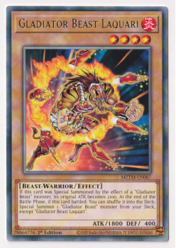 Gladiator Beast Laquari (Rare) single card from Yu-Gi-Oh!