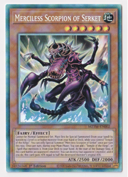 Merciless Scorpion of Serket (Collector's Rare) single card from Yu-Gi-Oh!