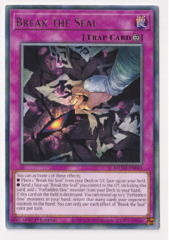 Break the Seal (Rare) single card from Yu-Gi-Oh!