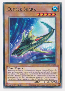 Cutter Shark (Rare) single card from Yu-Gi-Oh!