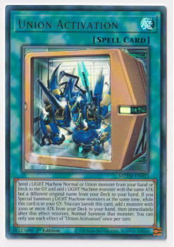 Union Activation (Ultra Rare) single card from Yu-Gi-Oh!