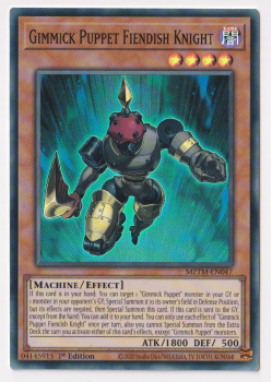 Gimmick Puppet Fiendish Knight (Super Rare) single card from Yu-Gi-Oh!