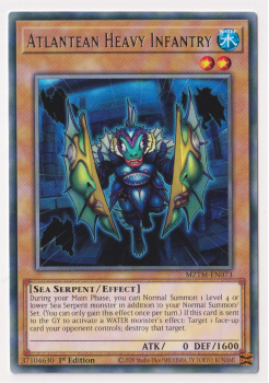 Atlantean Heavy Infantry (Rare) single card from Yu-Gi-Oh!