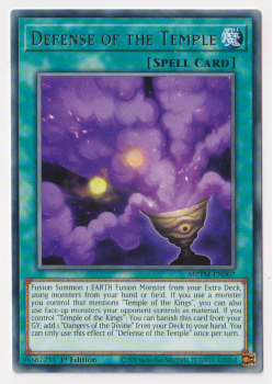 Defense of the Temple (Rare) single card from Yu-Gi-Oh!