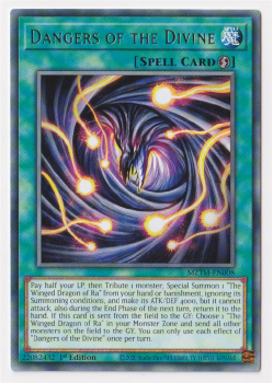 Dangers of the Divine (Rare) single card from Yu-Gi-Oh!
