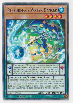 Performage Water Dancer (Rare) single card from Yu-Gi-Oh!