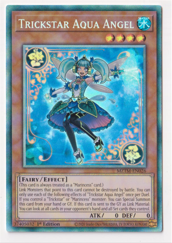 Trickstar Aqua Angel (Collector's Rare) : MZTM-EN026 - Yu-Gi-Oh! Single Card