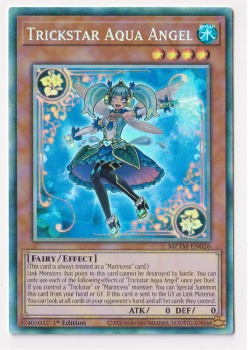 Trickstar Aqua Angel (Collector's Rare) single card from Yu-Gi-Oh!