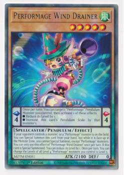 Performage Wind Drainer (Rare) single card from Yu-Gi-Oh!