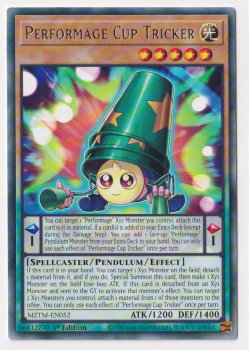 Performage Cup Tricker (Rare) single card from Yu-Gi-Oh!