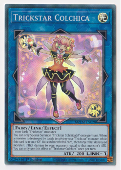 Trickstar Colchica (Super Rare) single card from Yu-Gi-Oh!