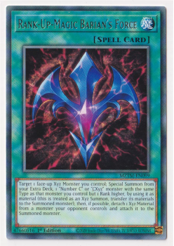 Rank-Up-Magic Barian's Force (Rare) single card from Yu-Gi-Oh!