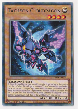 Tachyon Cloudragon (Rare) single card from Yu-Gi-Oh!