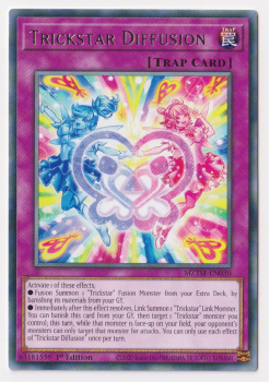 Trickstar Diffusion (Rare) single card from Yu-Gi-Oh!
