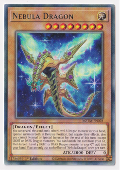 Nebula Dragon (Rare) single card from Yu-Gi-Oh!