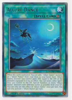 Allure Dance (Rare) single card from Yu-Gi-Oh!