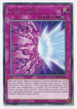 Spirit Shield (Rare) single card from Yu-Gi-Oh!