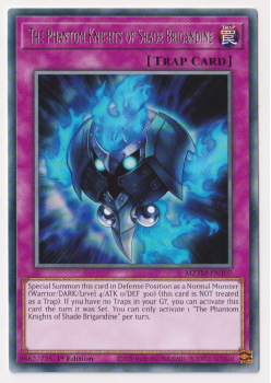 The Phantom Knights of Shade Brigandine (Rare) single card from Yu-Gi-Oh!