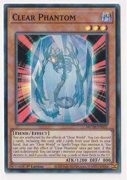 Clear Phantom (Super Rare) single card from Yu-Gi-Oh!