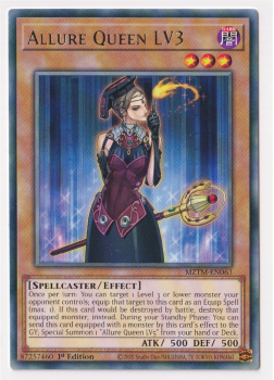 Allure Queen LV3 (Rare) single card from Yu-Gi-Oh!