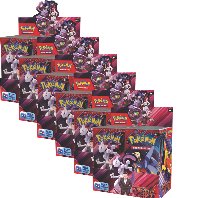 Destined Rivals Booster Case | Pokemon Boosters | Free Shipping Destined Rivals Booster Case | Pokemon Boosters | Free Shipping