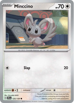Minccino single card from Pokemon 