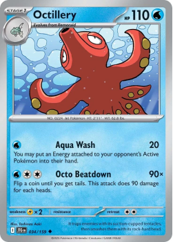 Octillery single card from Pokemon