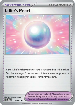 Lillie's Pearl single card from Pokemon 