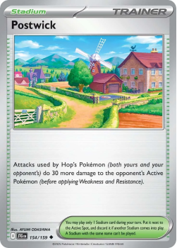 Postwick single card from Pokemon