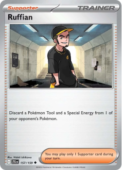 Ruffian single card from Pokemon