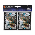 Ultra Pro Magic: The Gathering Tarkir Dragonstorm 100ct Deck Protector Sleeves Jeskai Commander - Image 2