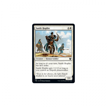 Sunlit Hoplite : THEROS: BEYOND DEATH 273/254 - Magic the Gathering Single Card