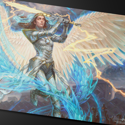 Ultra Pro Tarkir Dragonstorm Playmat Elspeth, Storm Slayer - Image 2