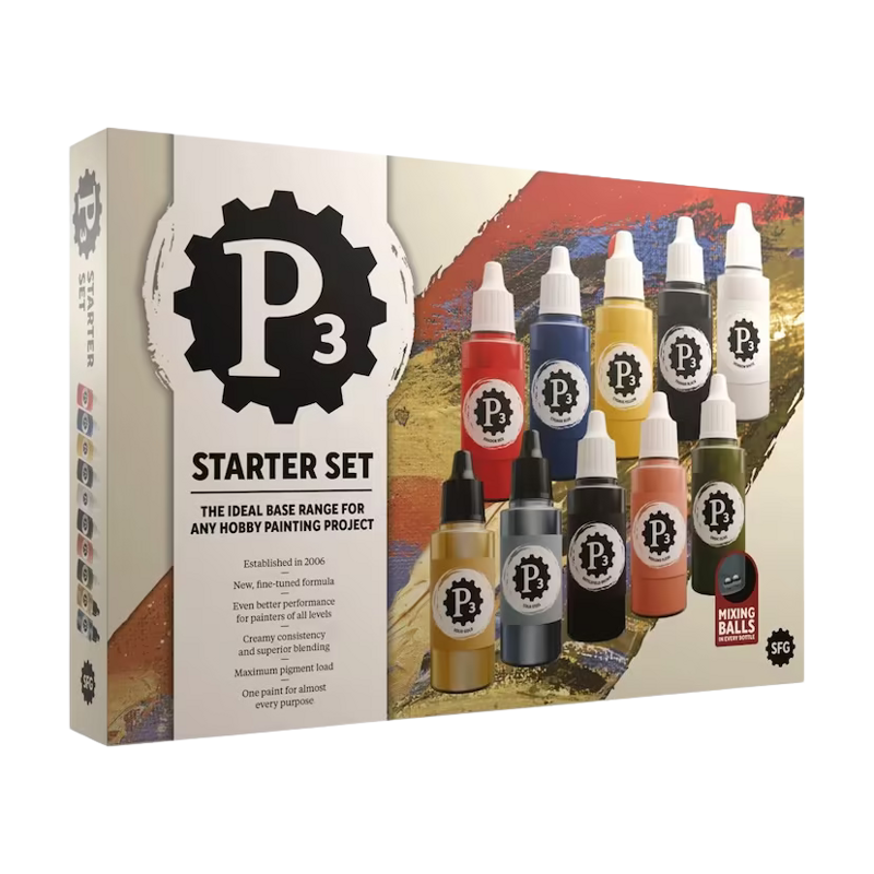P3 Paints Starter Set