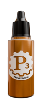 P3 Paints Metallic Bronze Badge (18ml)