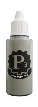 P3 Paints Metallic Galvanised Steel (18ml)