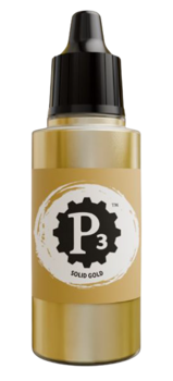 P3 Paints Metallic Solid Gold (18ml)