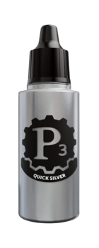 P3 Paints Metallic Quick Silver (18ml)