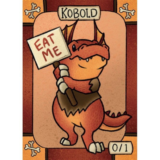 Fantasy Cartoon Style Tokens for MTG - Kobold 0/1