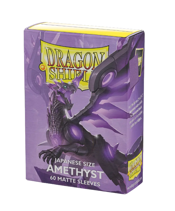 Dragon Shield | Deck Protectors | Japanese Matte Amethyst Dragon Shield | Deck Protectors | Japanese Matte Amethyst