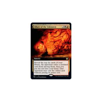 Allure of the Unknown (BORDERLESS) : THEROS: BEYOND DEATH 332/254 - Magic the Gathering Single Card