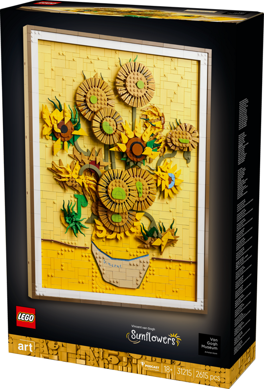 LEGO® Art Vincent van Gogh – Sunflowers Set (31215)